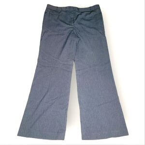 BCBGMAXAZRIA GREY PIN STRIPED DRESS PANTS SIZE 12